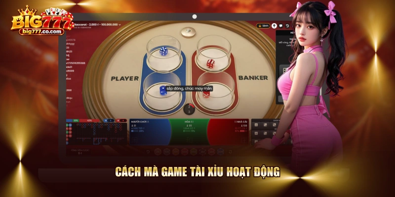 Cách mà game Tài Xỉu hoạt động
